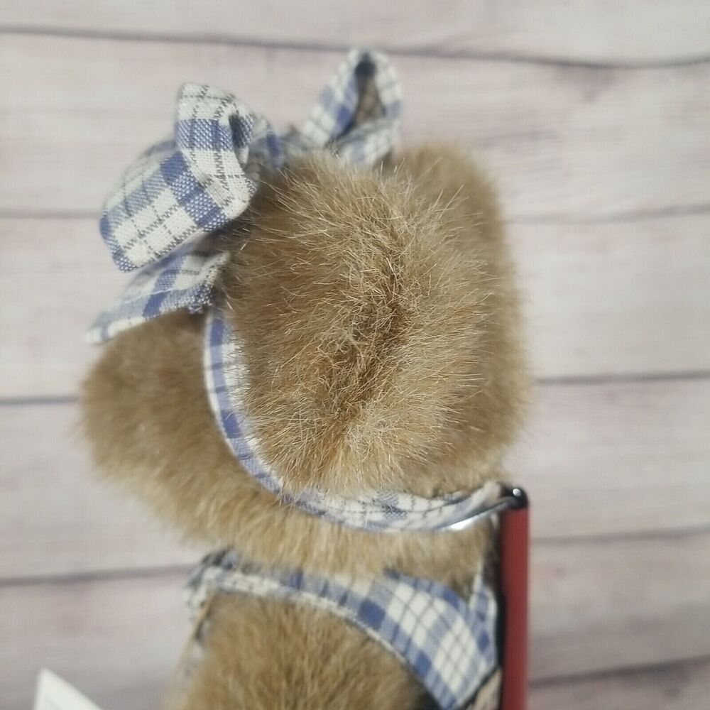 Boyd's Bears Brooke B Bearsley Plush Stuffed Fabric 10" Bear With Tags #917400 - Picture 13 of 16